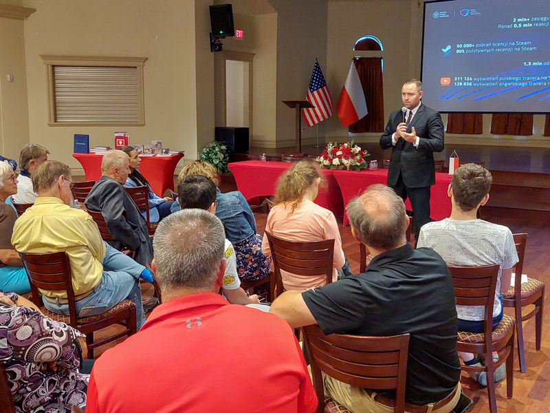 The Opening of "The Trails of Hope. Odyssey of Freedom" exhibit in Houston, Texas.