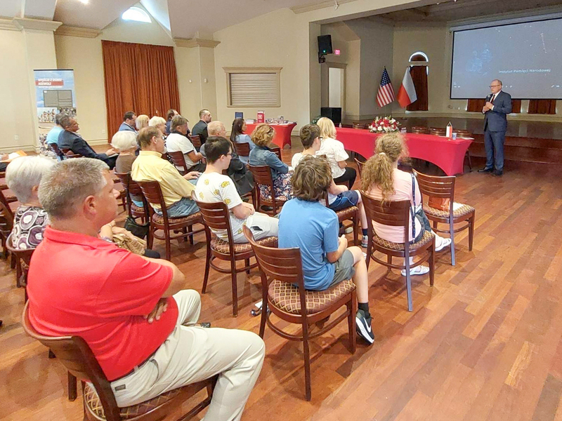 The Opening of "The Trails of Hope. Odyssey of Freedom" exhibit in Houston, Texas.