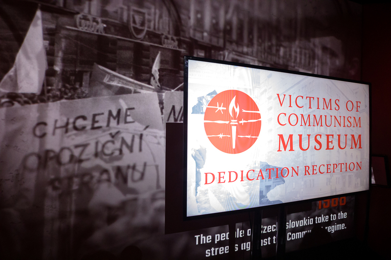 The opening of the Museum of Victims of Communism in Washington D.C., 8 June 2022