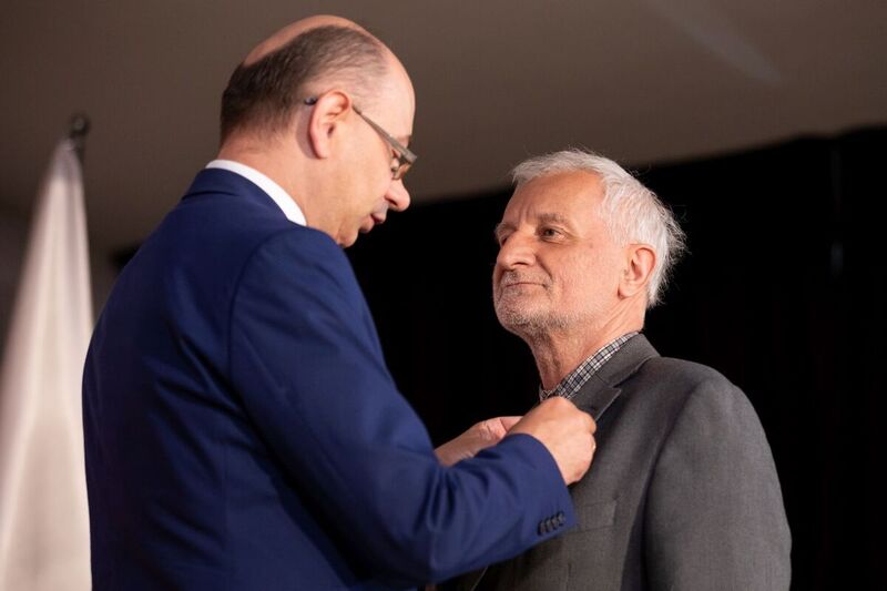 The ceremony of presenting Crosses of Freedom and Solidarity and celebrating the 40th anniversary of the establishment of "Fighting Solidarity."