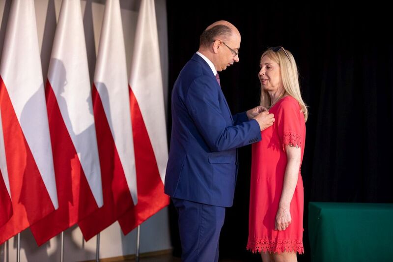 The ceremony of presenting Crosses of Freedom and Solidarity and celebrating the 40th anniversary of the establishment of "Fighting Solidarity."