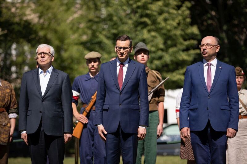 The ceremony of presenting Crosses of Freedom and Solidarity and celebrating the 40th anniversary of the establishment of "Fighting Solidarity."
