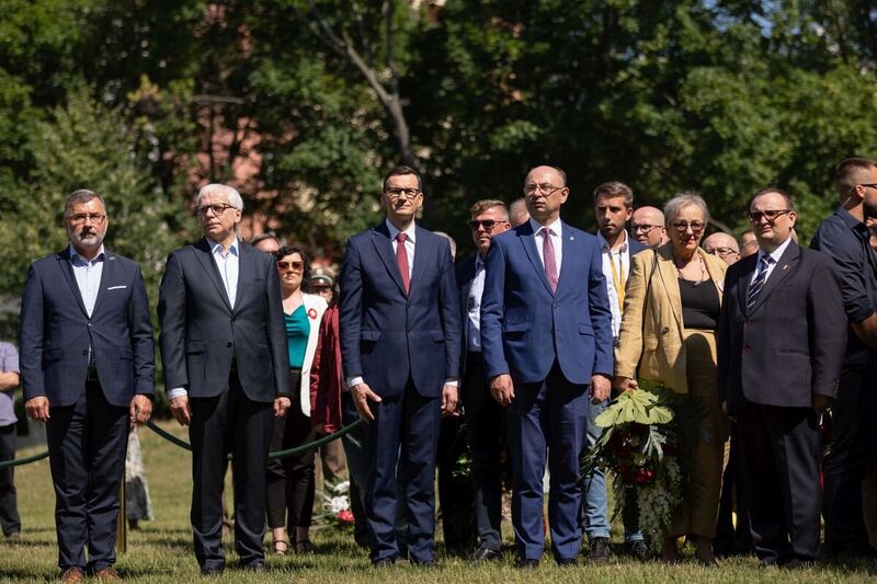 The ceremony of presenting Crosses of Freedom and Solidarity and celebrating the 40th anniversary of the establishment of "Fighting Solidarity."