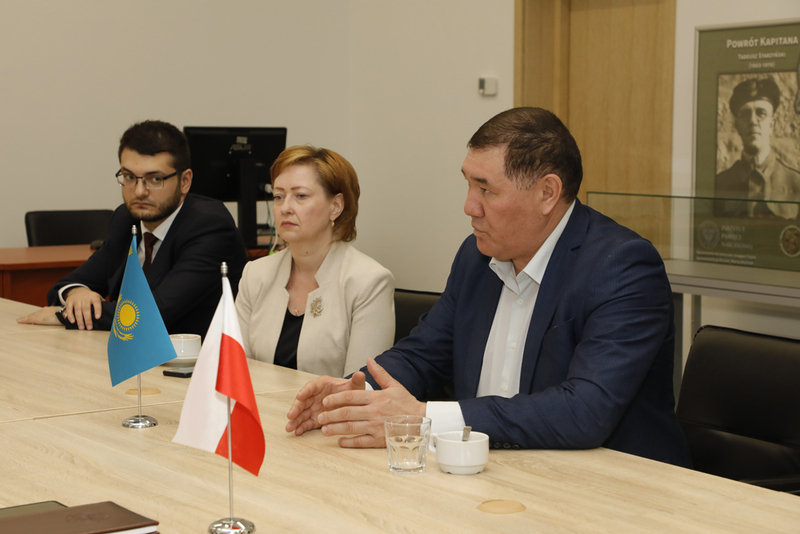 A delegation from Kazakhstan visited the IPN Archive, Warszaw 10 June 2022