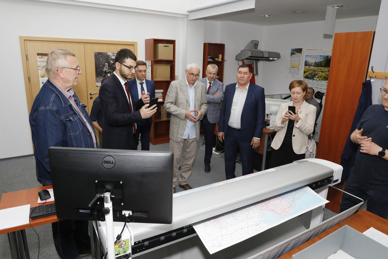 A delegation from Kazakhstan visited the IPN Archive, Warszaw 10 June 2022