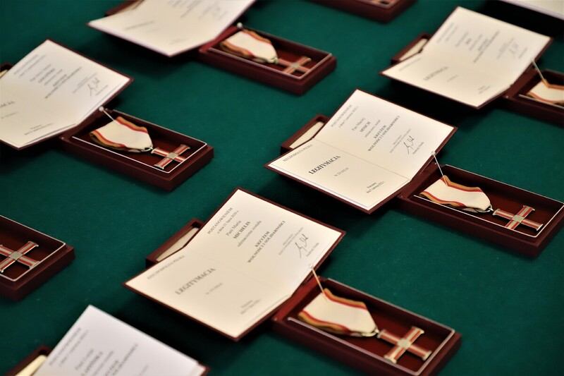 The ceremony of presenting Crosses of Freedom and Solidarity — Białystok, 22 June 2022; photo: Natalia Krzywicka