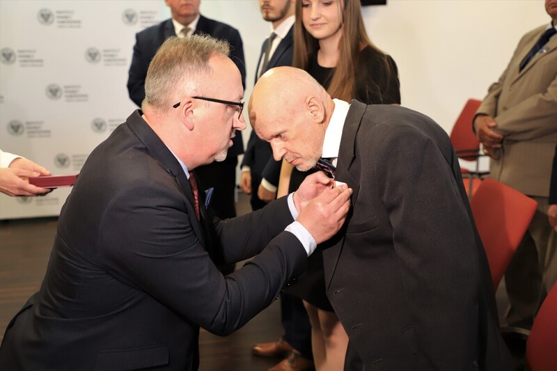 The ceremony of presenting Crosses of Freedom and Solidarity — Białystok, 22 June 2022; photo: Natalia Krzywicka