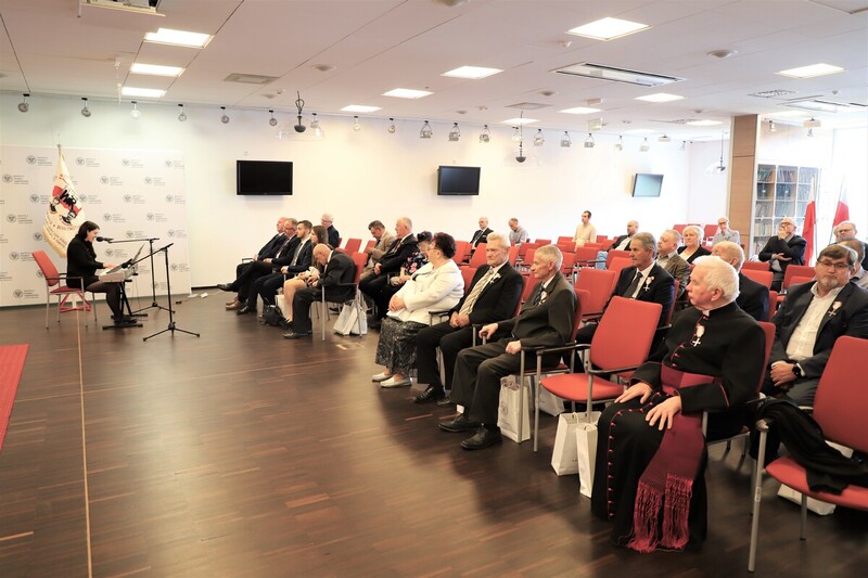 The ceremony of presenting Crosses of Freedom and Solidarity — Białystok, 22 June 2022; photo: Natalia Krzywicka