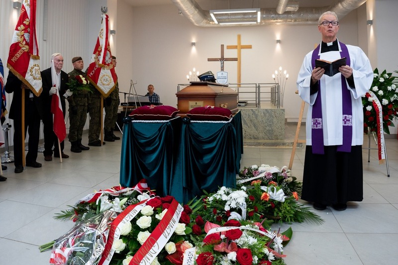 The funeral of the late Cpt. Władysław Dobrowolski, 29 June 2022; Gdańsk; Photo: Mikołaj Bujak IPN