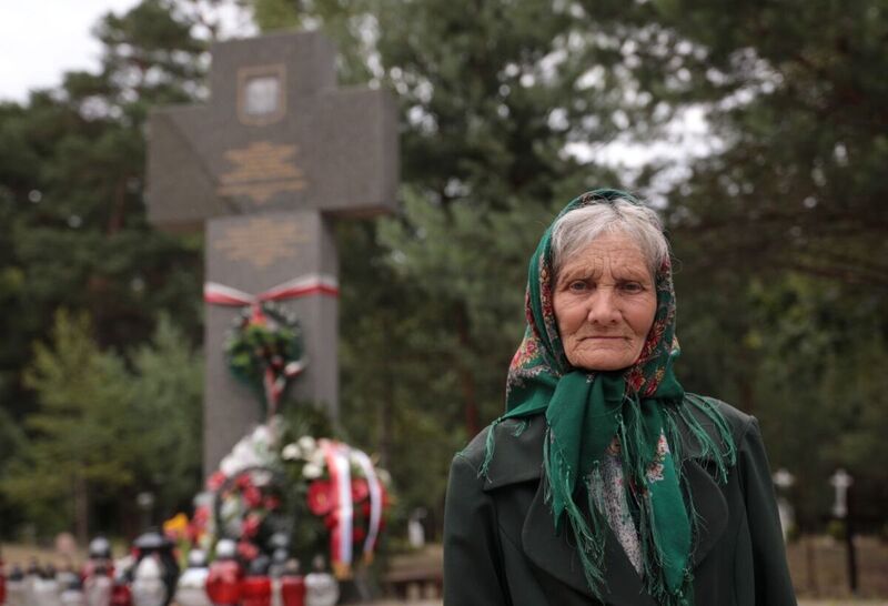 The Deputy President of the IPN paid tribute to the victims of the Volhynia Massacre, Ostrówki; 9 July 2022 Photo: Mikołaj Bujak IPN