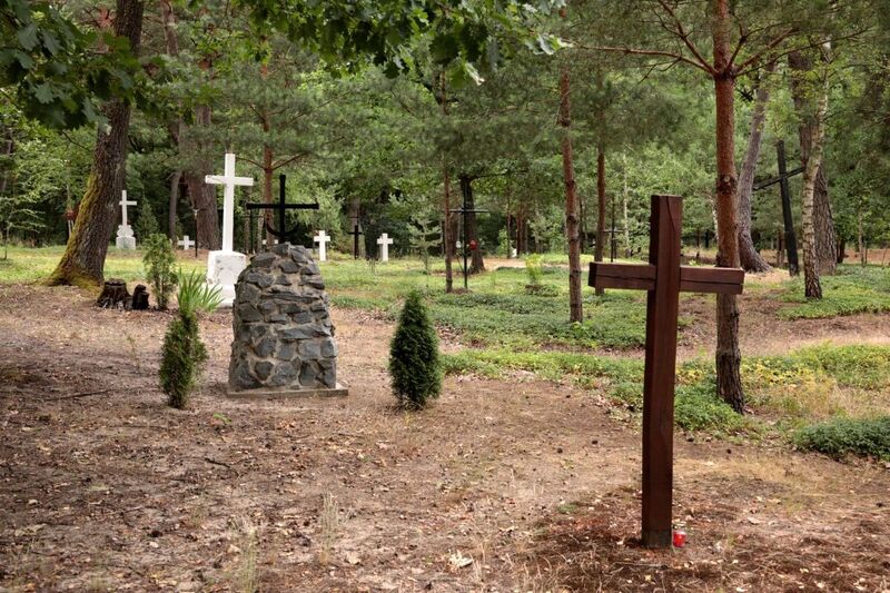 The Deputy President of the IPN paid tribute to the victims of the Volhynia Massacre, Ostrówki; 9 July 2022 Photo: Mikołaj Bujak IPN