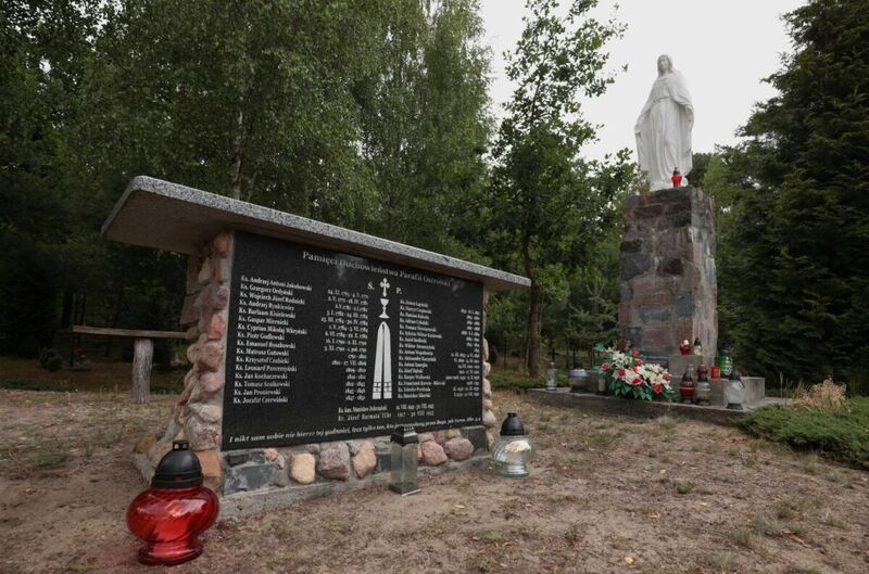 The Deputy President of the IPN paid tribute to the victims of the Volhynia Massacre, Ostrówki; 9 July 2022 Photo: Mikołaj Bujak IPN