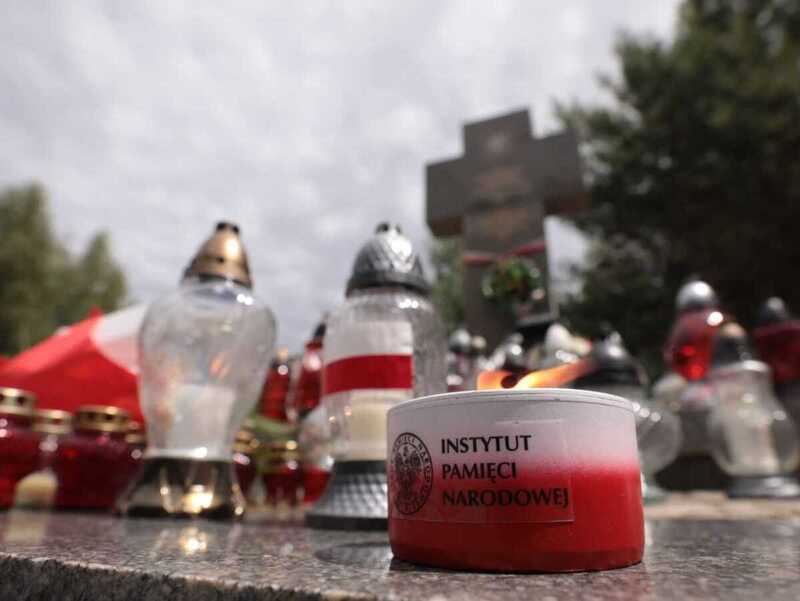 The Deputy President of the IPN paid tribute to the victims of the Volhynia Massacre, Ostrówki; 9 July 2022 Photo: Mikołaj Bujak IPN