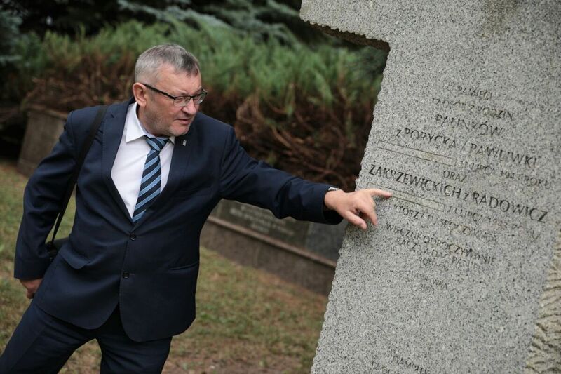 The Deputy President of the IPN paid tribute to the victims of the Volhynia Massacre