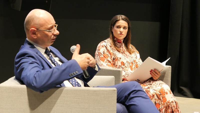 A discussion following the premiere of the film "Ponary. Odmiana przez przypadki” , Vilnius, 10 July 2022