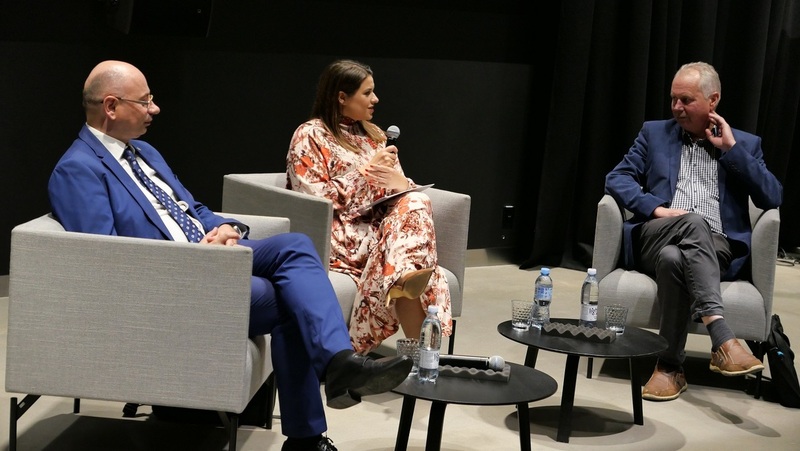 A discussion following the premiere of the film "Ponary. Odmiana przez przypadki” , Vilnius, 10 July 2022