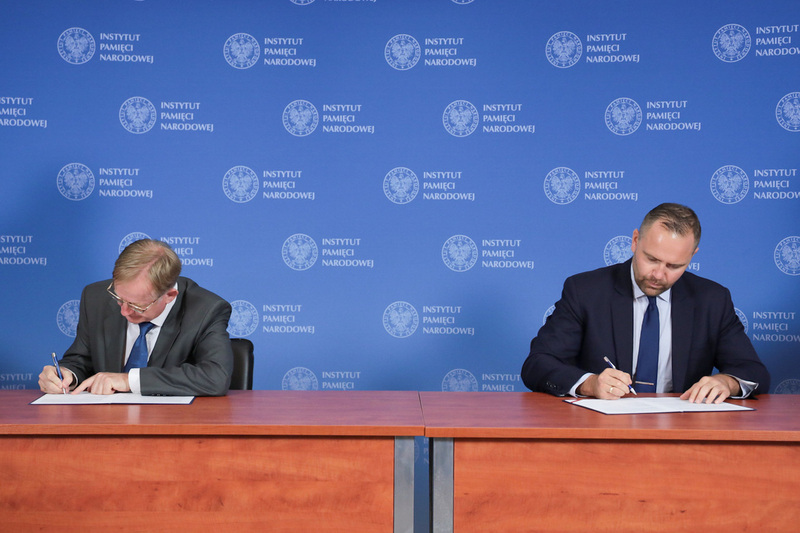 The Institute of National Remembrance has signed a cooperation agreement with the Genocide and Resistance Research Centre of Lithuania (LGGRTC).