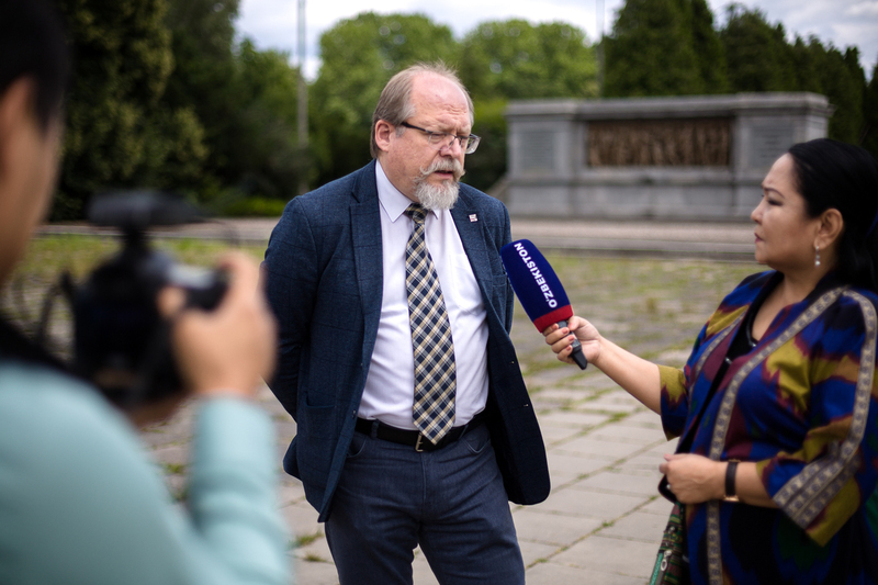 The visit of the Uzbek media representatives, 18 July 2022