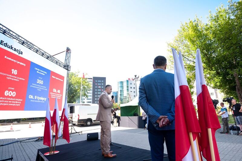 20 July 2022 press briefing of the IPN President Karol Nawrocki