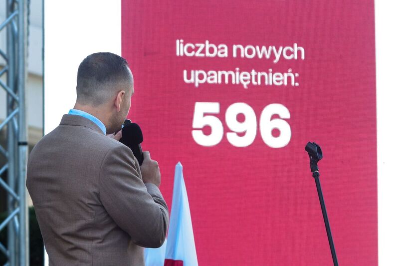 20 July 2022 press briefing of the IPN President Karol Nawrocki