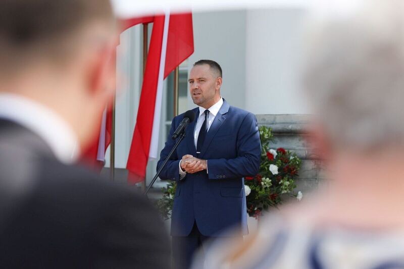 The ceremony of handing out identification notes to family members of 30 victims of totalitarian regimes - Warsaw, 22 June 2022