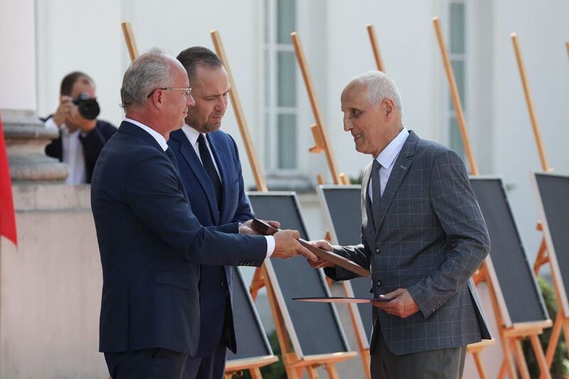 The ceremony of handing out identification notes to family members of 30 victims of totalitarian regimes - Warsaw, 22 June 2022