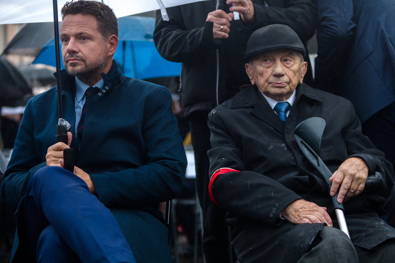 Ceremonies in honor of the Warsaw Uprising insurgents on Krasinski Square - Warsaw, 32 July 2022; Photo: Sławek Kasper IPN