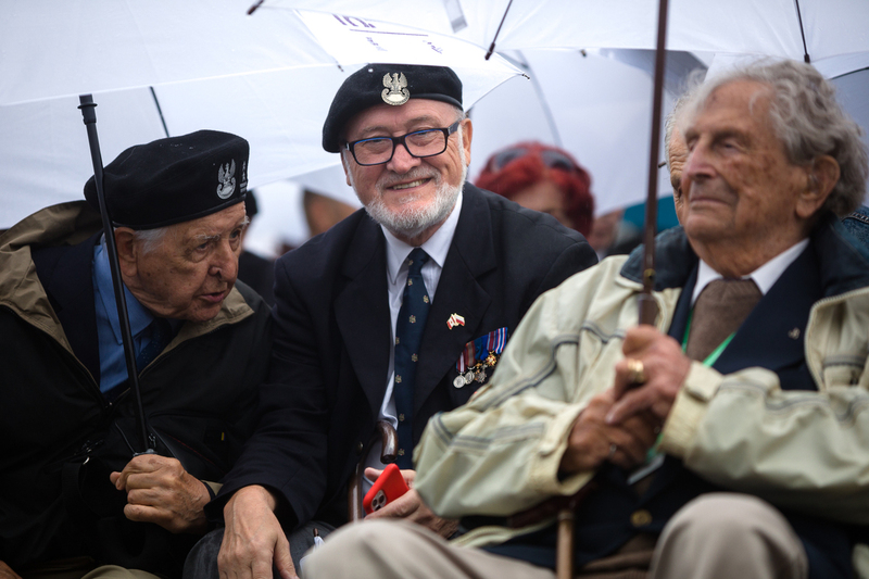 Ceremonies in honor of the Warsaw Uprising insurgents on Krasinski Square - Warsaw, 32 July 2022; Photo: Sławek Kasper IPN