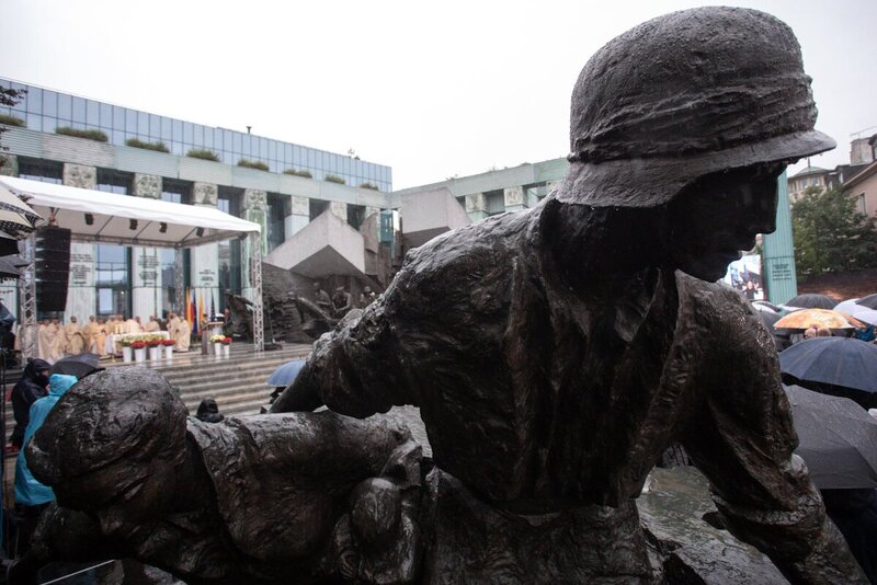 Ceremonies in honor of the Warsaw Uprising insurgents on Krasinski Square - Warsaw, 32 July 2022; Photo: Sławek Kasper IPN