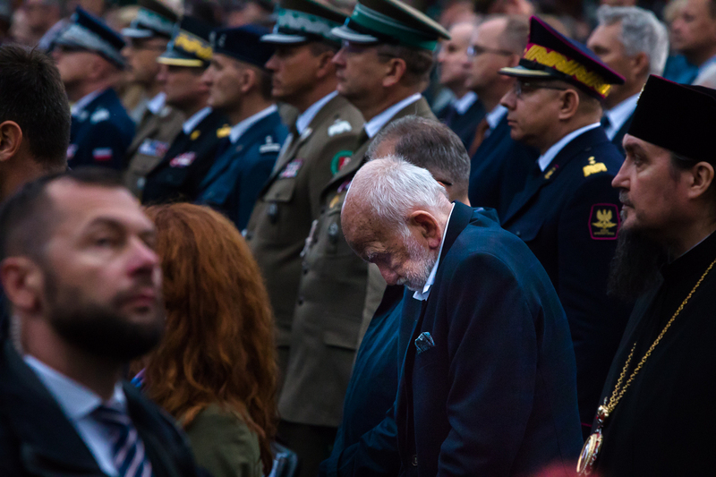Ceremonies in honor of the Warsaw Uprising insurgents on Krasinski Square - Warsaw, 32 July 2022; Photo: Sławek Kasper IPN