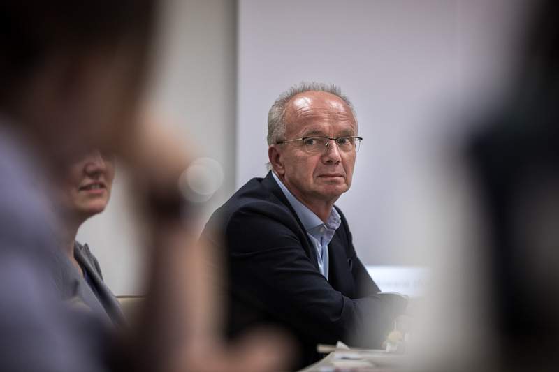 Representatives of the NKHR during the meeting with the IPN Deputy President Prof. Krzysztof Szwagrzyk. Photo: Sławek Kasper (IPN)
