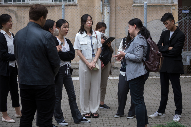 Representatives of the NKHR at the Museum of Cursed Soldiers and Political Prisoners. Photo: Sławek Kasper (IPN)