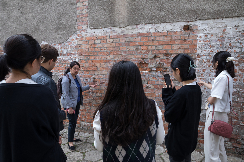 Representatives of the NKHR at the Museum of Cursed Soldiers and Political Prisoners. Photo: Sławek Kasper (IPN)
