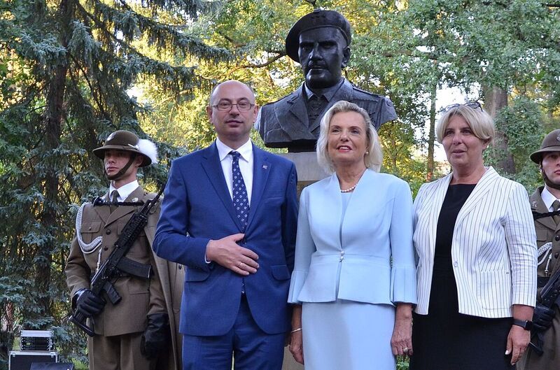 The 130th anniversary of General Władysław Anders' birth - celebrations in Cracow. Photo: Janusz Ślęzak (IPN)