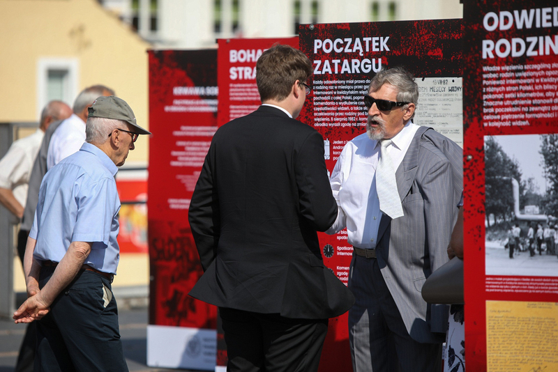 The IPN outdoor exhibition – Kwidzyn, 14 August 2022. Photo: Sławek Kasper (IPN)