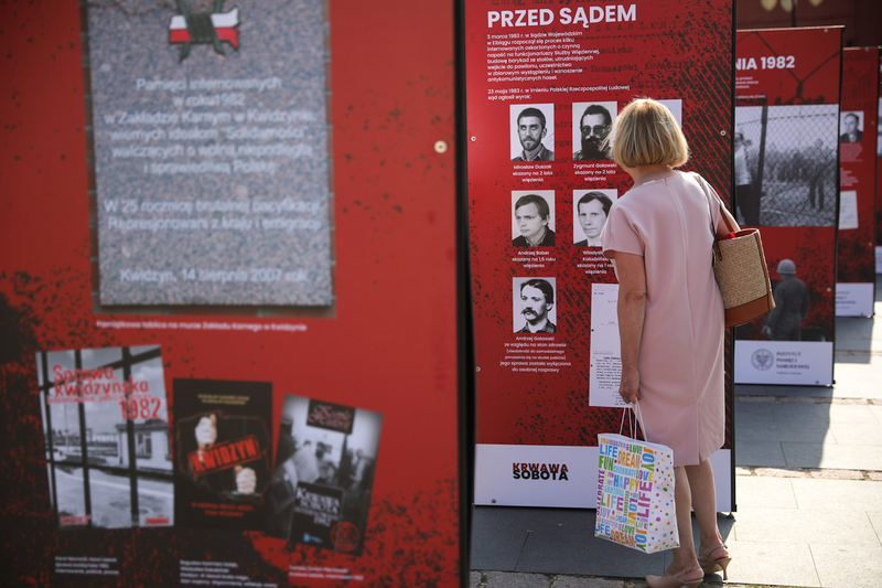The IPN outdoor exhibition – Kwidzyn, 14 August 2022. Photo: Sławek Kasper (IPN)