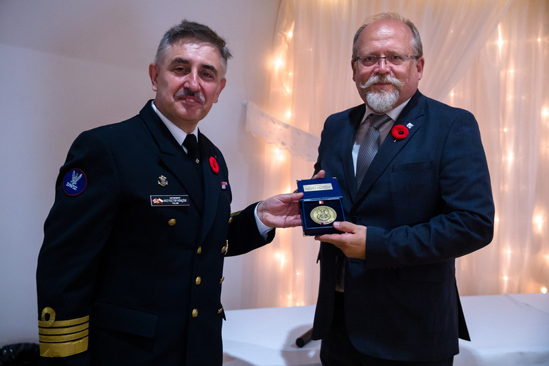 Paying tribute to Canadian soldiers and commemorating officers and sailors of ORP Ślązak