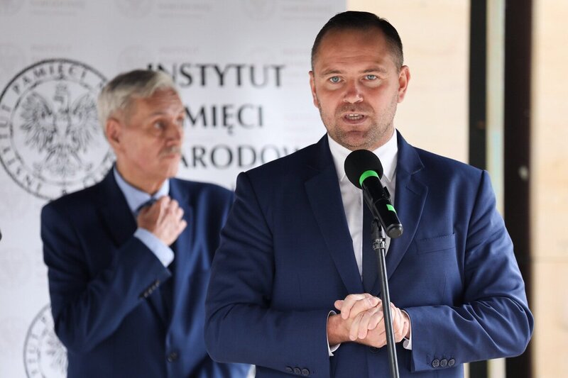 The opening of the IPN "Pact of Criminals" exhibition, Warsaw 22 August 2022