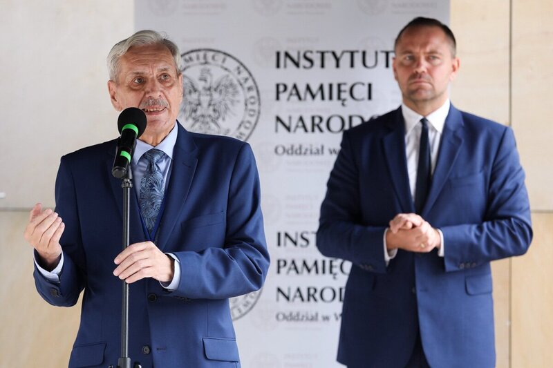 The opening of the IPN "Pact of Criminals" exhibition, Warsaw 22 August 2022