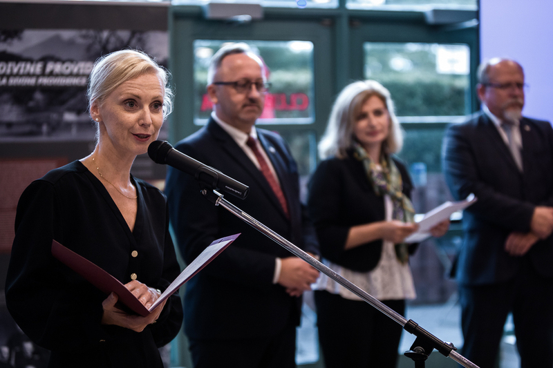 The opening of the "Trails of Hope. The Odyssey of Freedom" exhibition in Canada - Mississauga, 22 August 2022