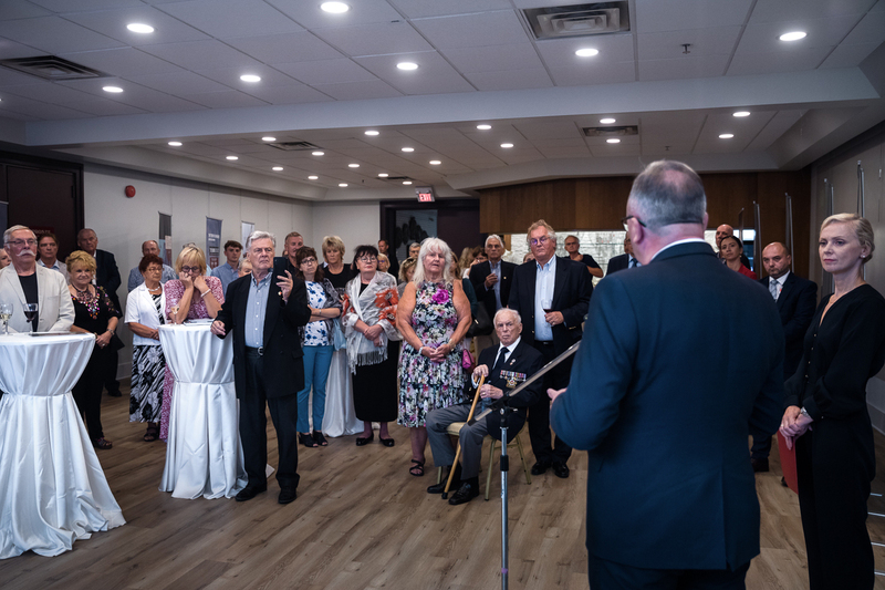 The opening of the "Trails of Hope. The Odyssey of Freedom" exhibition in Canada - Mississauga, 22 August 2022