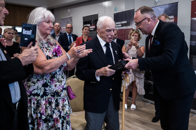 The opening of the "Trails of Hope. The Odyssey of Freedom" exhibition in Canada - Mississauga, 22 August 2022