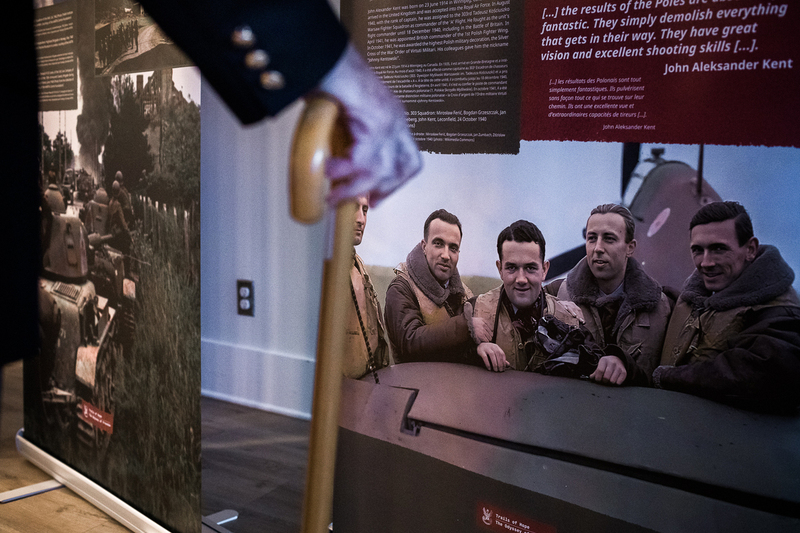 The opening of the "Trails of Hope. The Odyssey of Freedom" exhibition in Canada - Mississauga, 22 August 2022