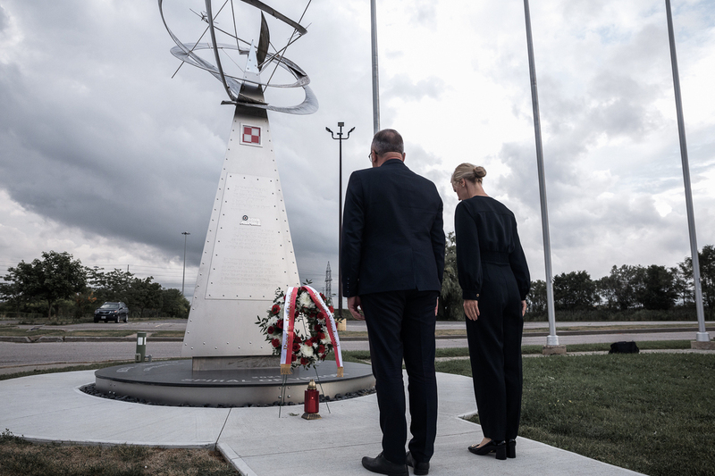 The opening of the "Trails of Hope. The Odyssey of Freedom" exhibition in Canada - Mississauga, 22 August 2022