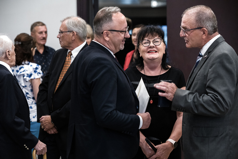 The opening of the "Trails of Hope. The Odyssey of Freedom" exhibition in Canada - Mississauga, 22 August 2022