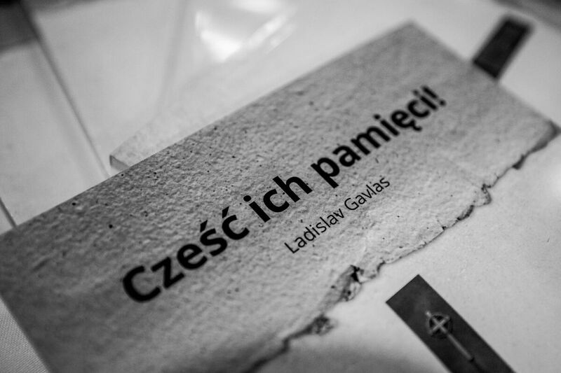 The commemoration of the defenders of the tunnel and railway station near Jabłonków (Czech Republic), 23 August 2022; Photo: Mikołaj Bujak IPN