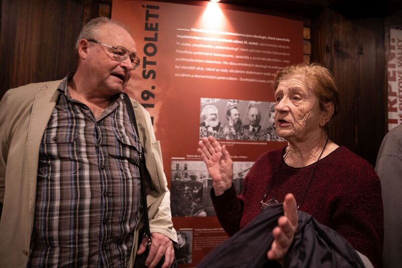 The commemoration of the defenders of the tunnel and railway station near Jabłonków (Czech Republic), 23 August 2022; Photo: Mikołaj Bujak IPN