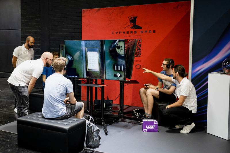 The IPN New Technology Division at the largest computer games fair - GAMESCOM; Photo:. Aneta Wigłasz