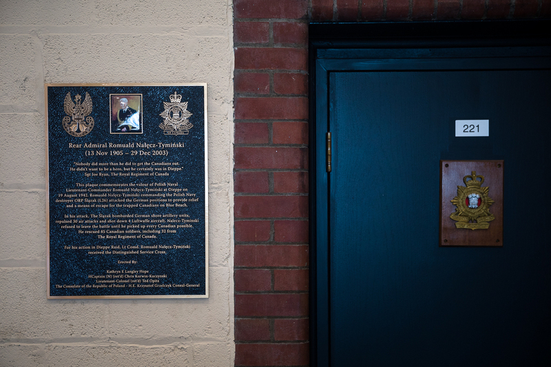 Honoring the victims of Soviet crimes at the local Katyn Memorial and at a plaque to Polish deportees to Siberia.