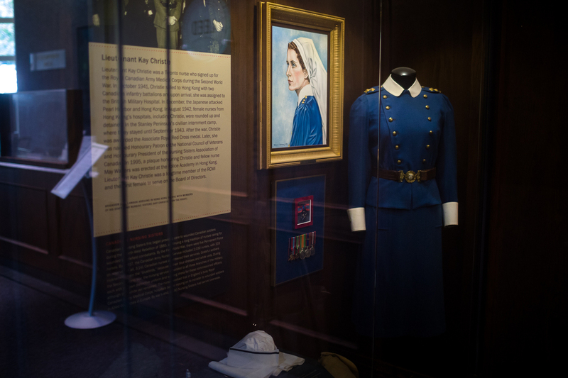 A visit of the representatives of the Institute of National Remembrance at the Royal Canadian Military Institute, 24 August 2022